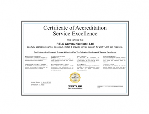 Certificate of Excellence