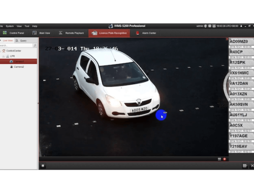 ANPR car park control with Search facility